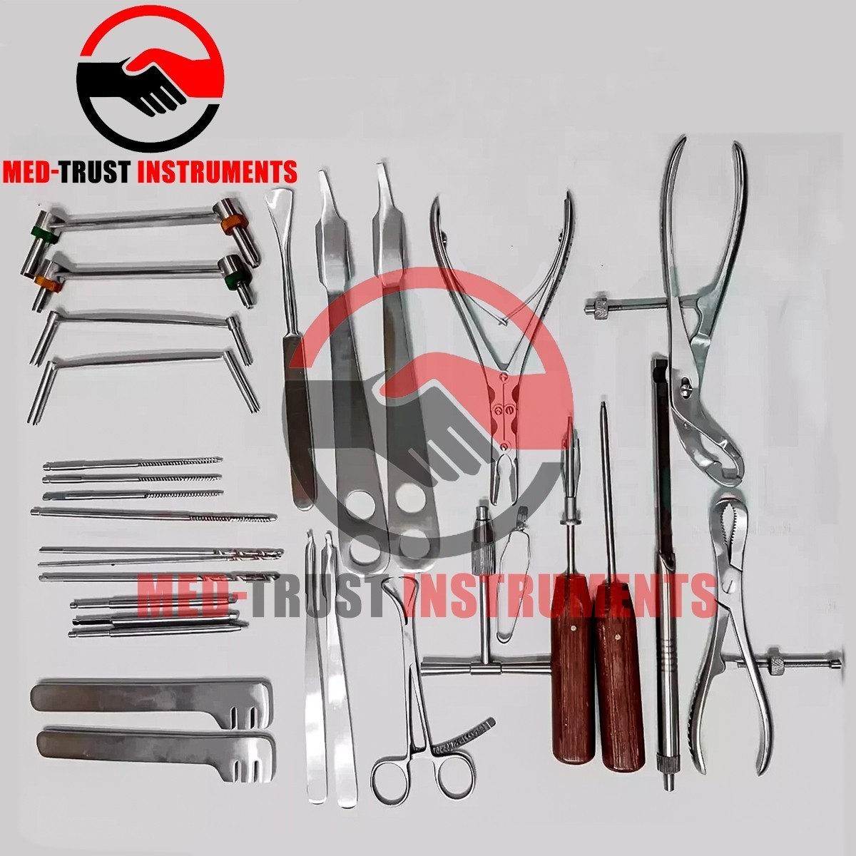 Small Fragment Instruments Orthopedic Surgical Instruments Set 30 Pcs