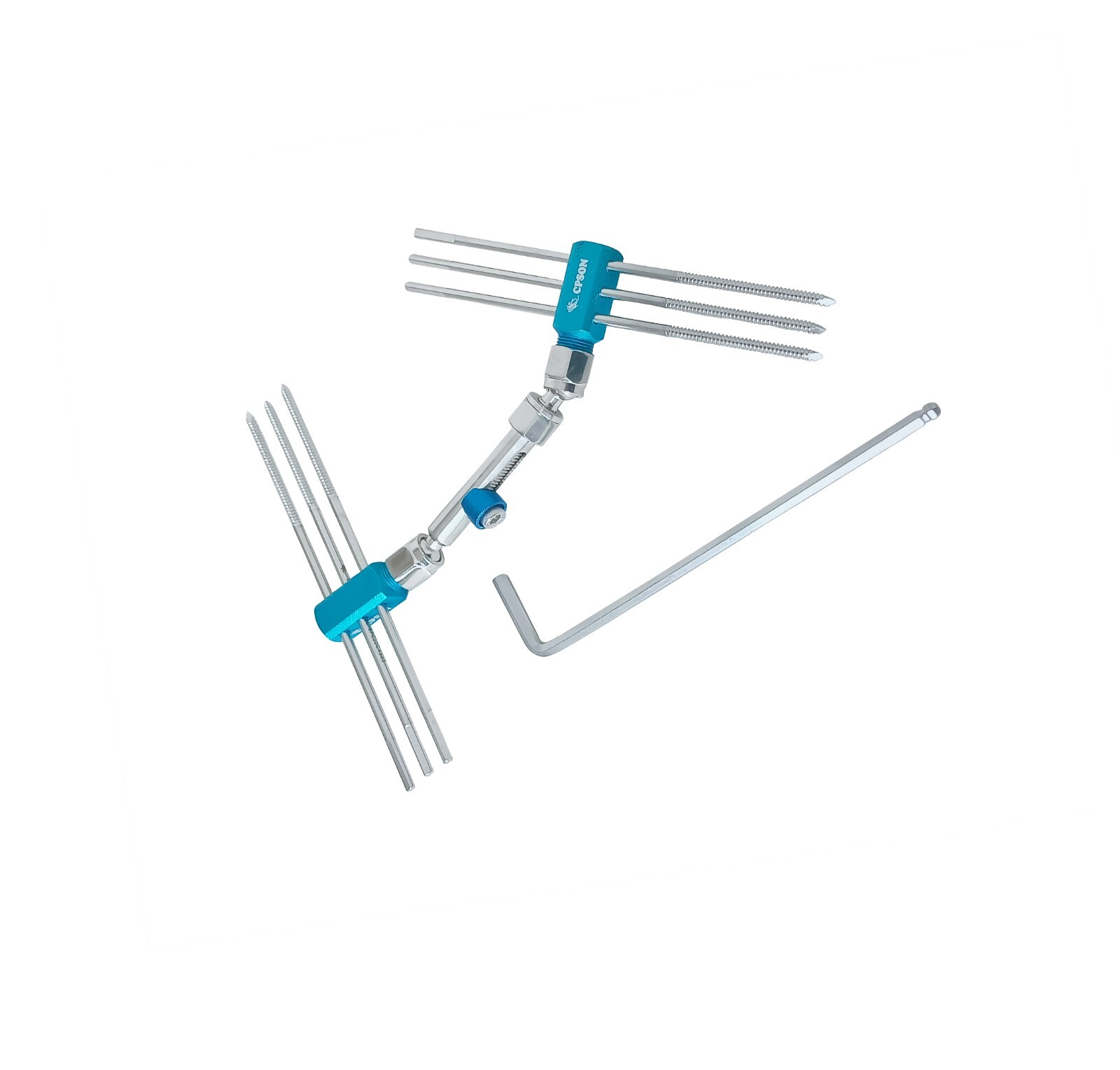 Veterinary Fracture Surgery Colles External Fixator 145mm Set with Allen Key