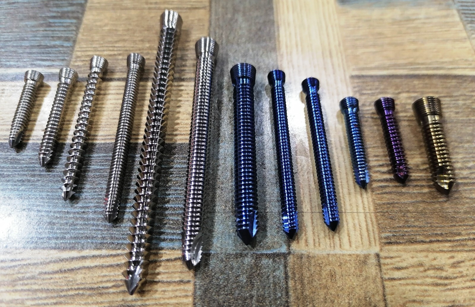 M/S Zwan Impex locking self tapping screw 6pcs TT, 6pcs SS hexagon cap