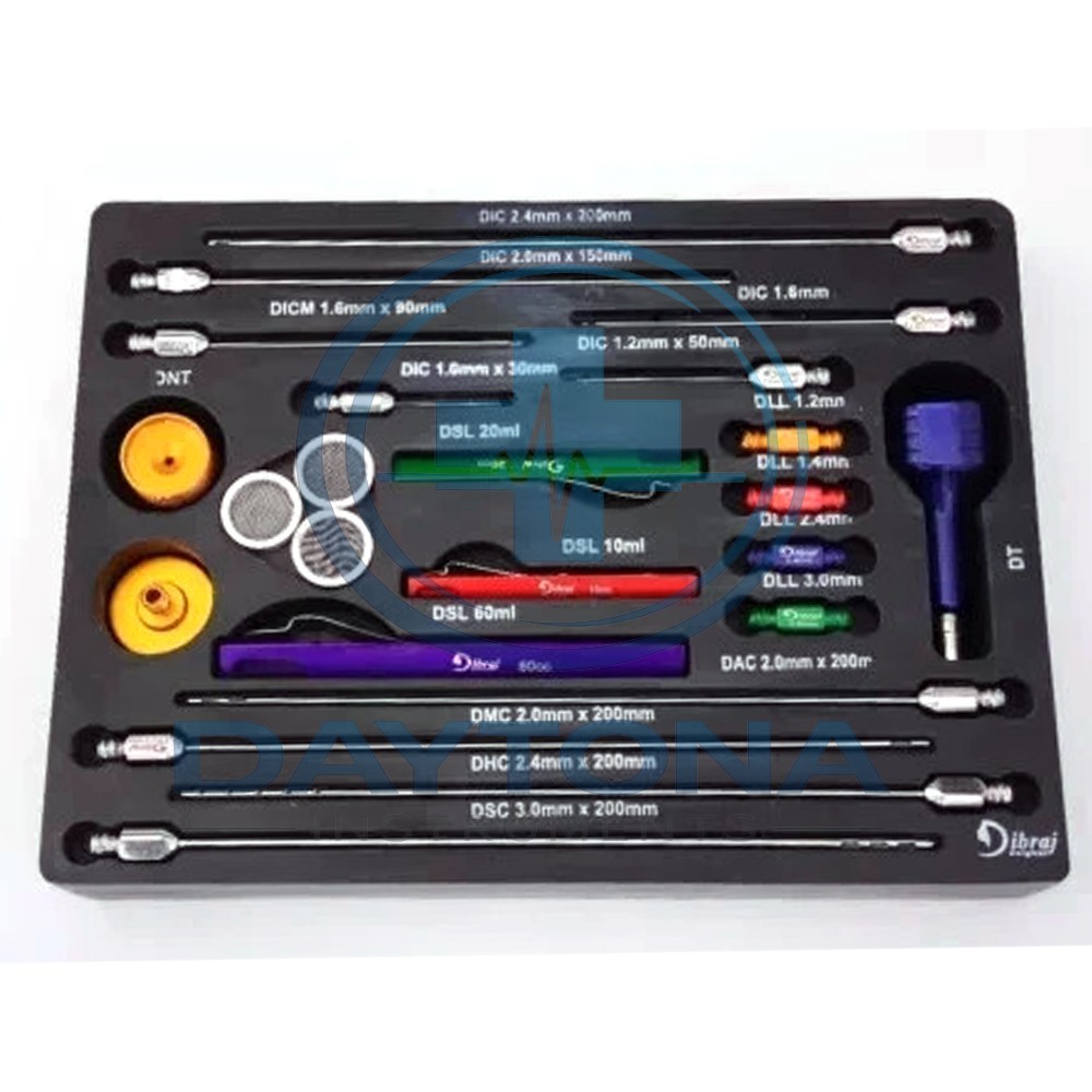 Full Body Liposuction Cannula Set Complete Set Plastic Surgery Instruments