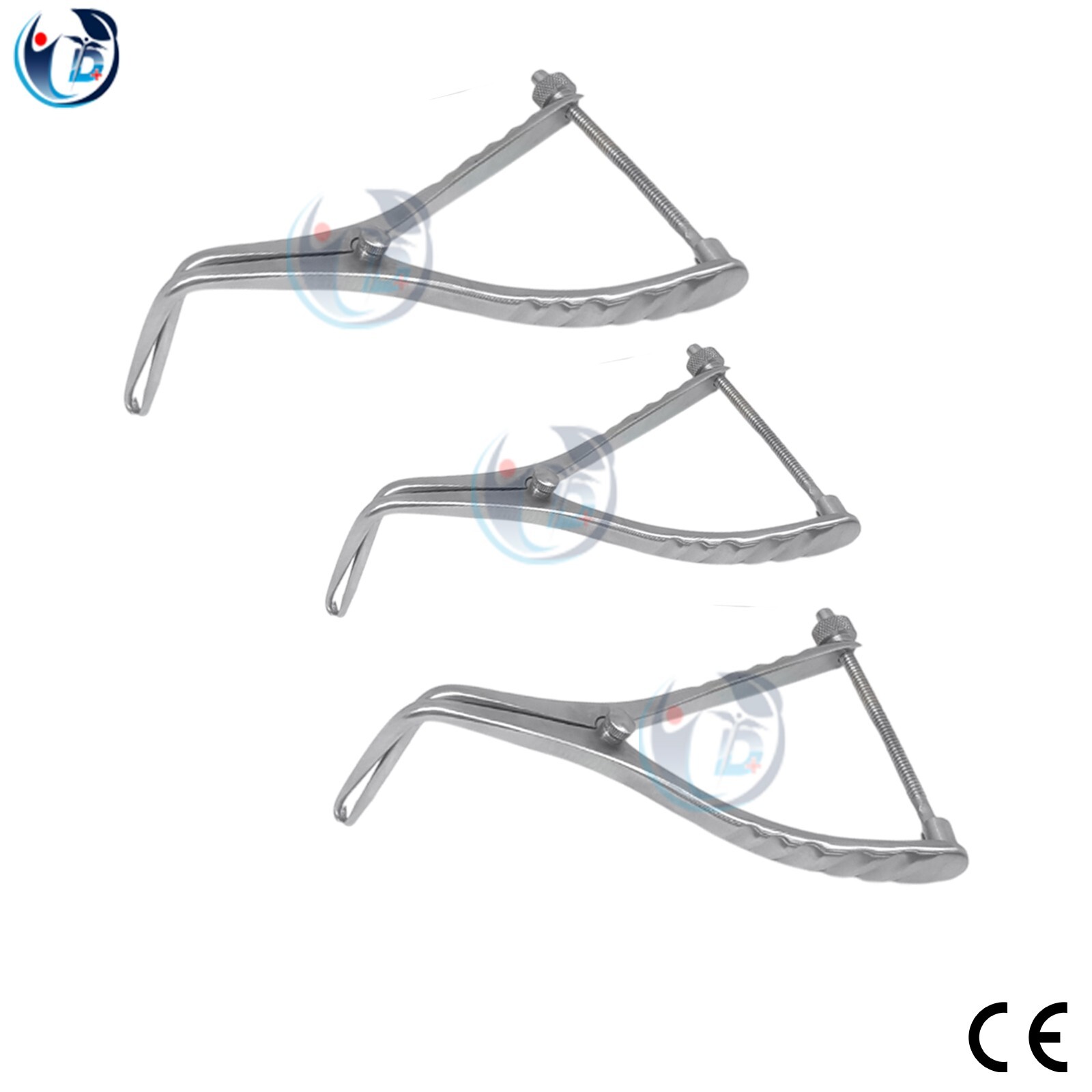 Set of 3 Stifle Distractor with Spinlock 13cm,19cm,21cm orthopedic Instruments