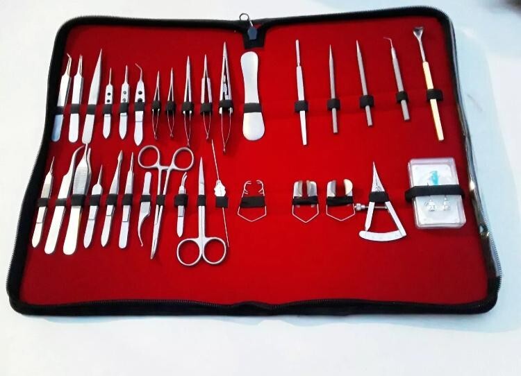 Ophthalmi Cataract Eye Micro Surgery Medical Surgical Instruments Set 32 PCS Kit