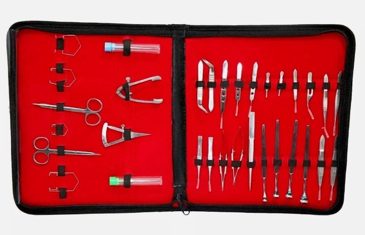 32 Pcs Set Ophthalmic Cataract Eye Micro Surgery Items Kit Surgical Instruments