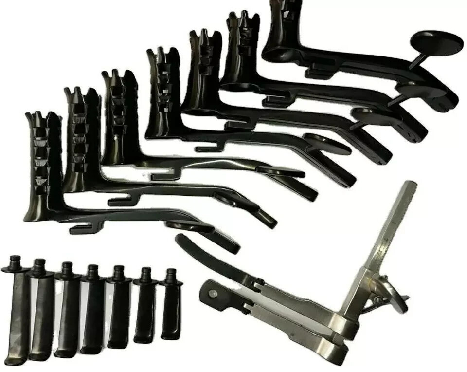 Discectomy Retractor Casper Micro Lumber Spinal Surgery Instruments 15 PCS A+