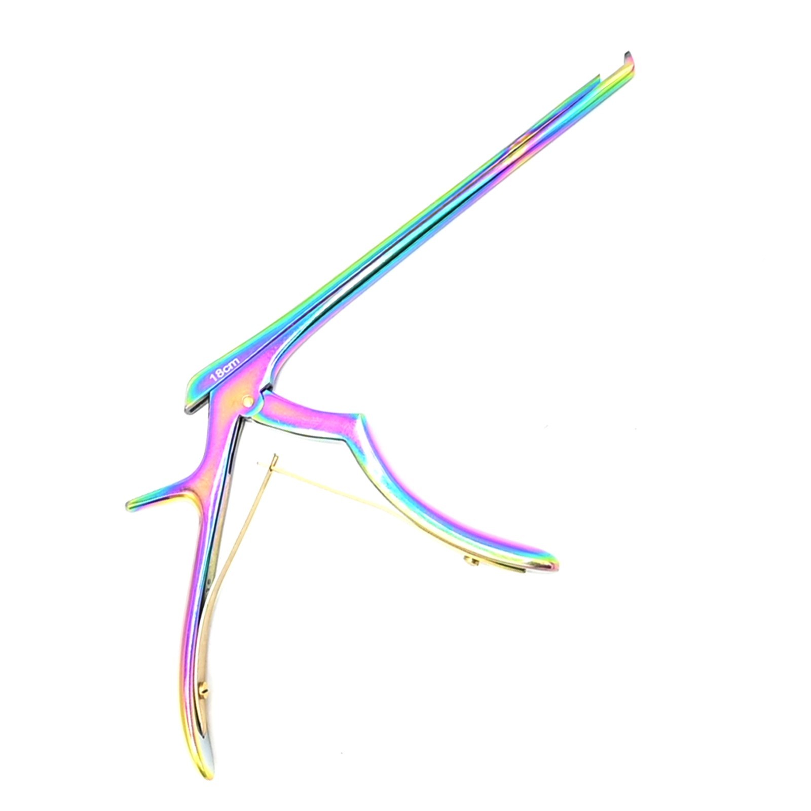 Kerrison Rongeur 18cm Shaft 5mm 45° Up Bite Multi Color Orthopedic Instru OP-140