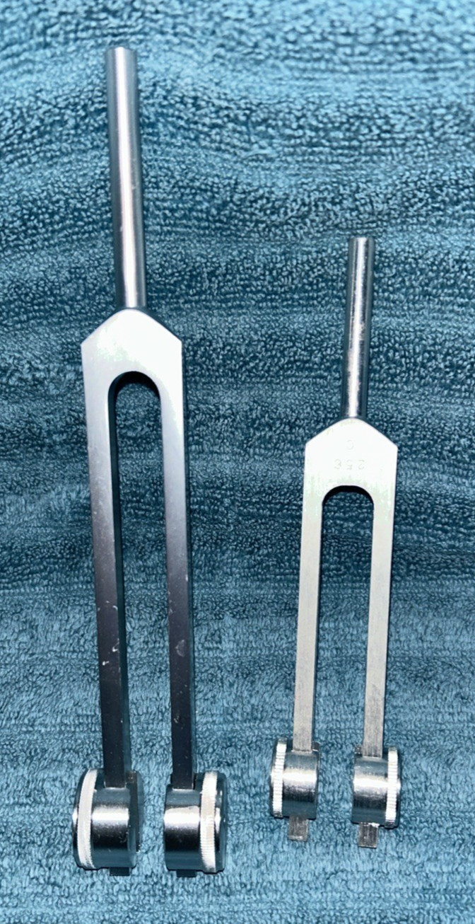 Tuning Fork, Aluminum Alloy, Vibration C-128, C-256