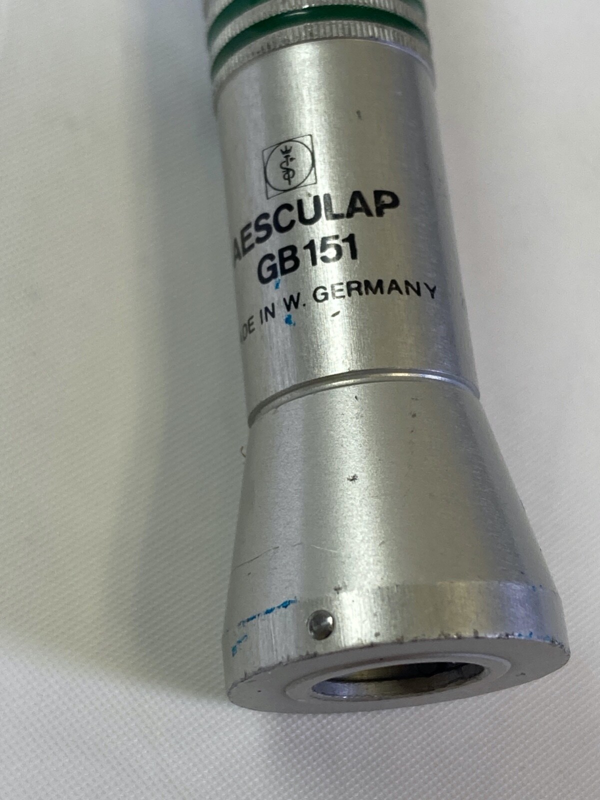 Aesculap GB151 GB153 Micro Line Contra Angled Drill Attachment w Irrigation Port