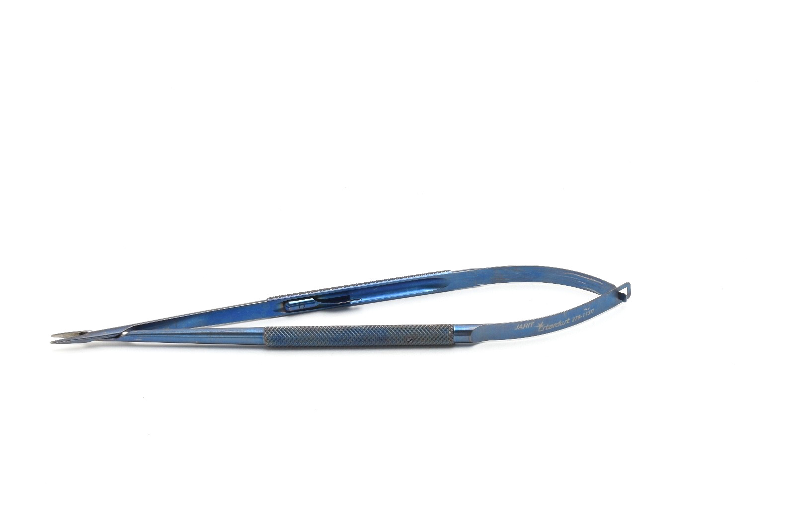 Jarit 278-113Tl Micro Needle Holder 0.4mm Tip 7¾” Straight