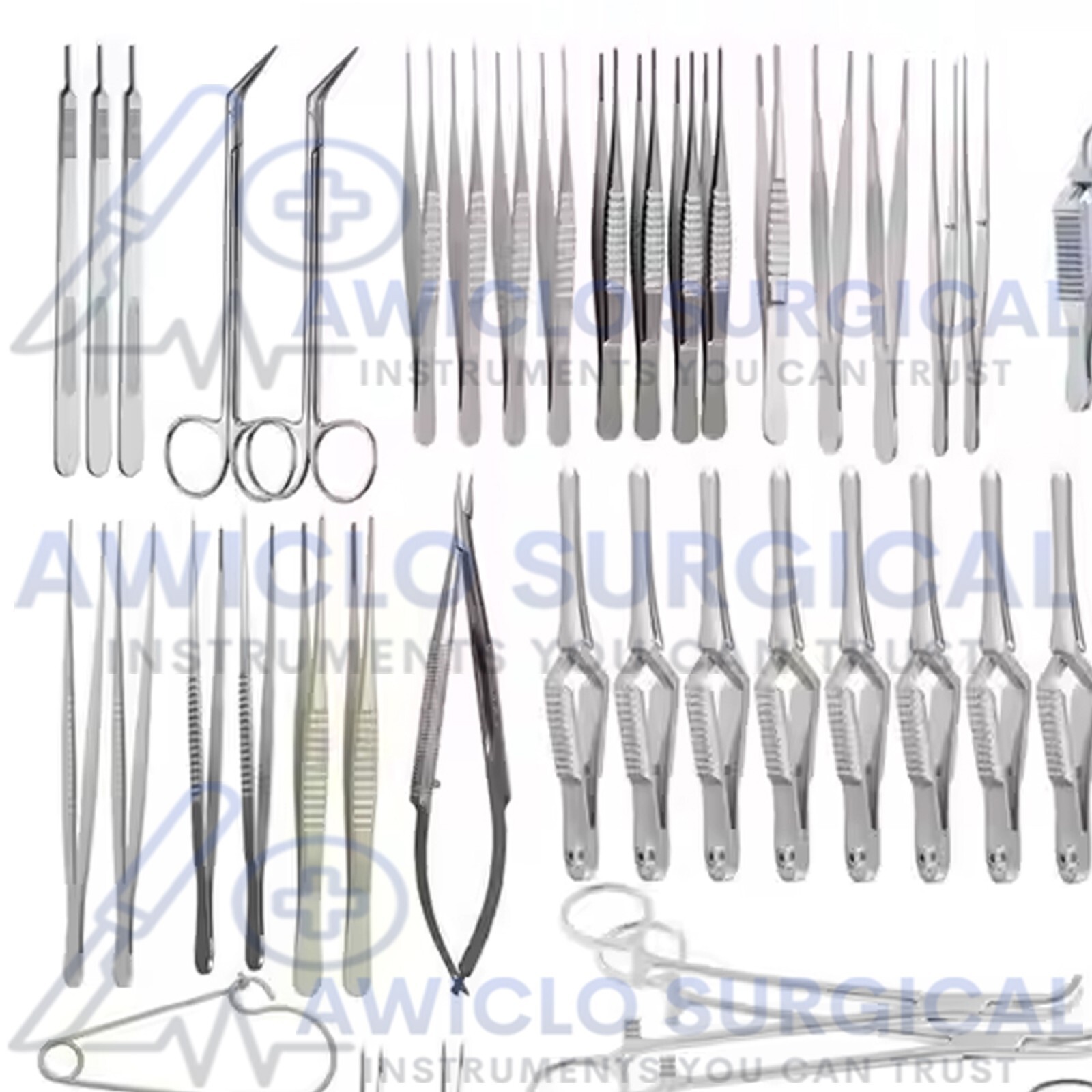 Major Vascular Surgery Set 61 Pieces High Quality Specialty Surgical Instruments