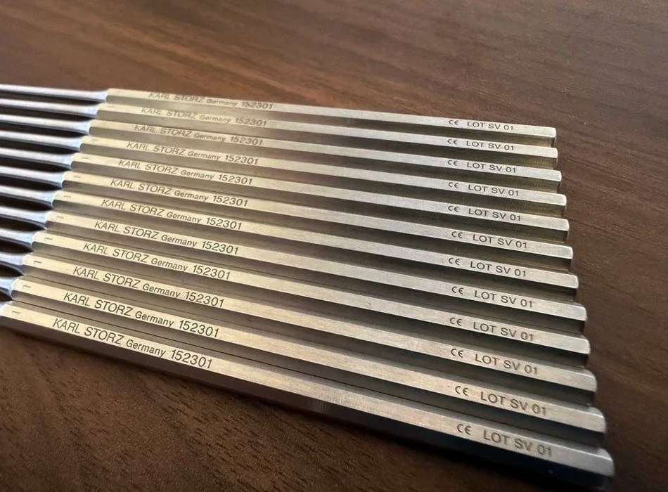 Karl Storz Germany 152301 Lot Of 12 Pcs ENT Micro Hook Instruments