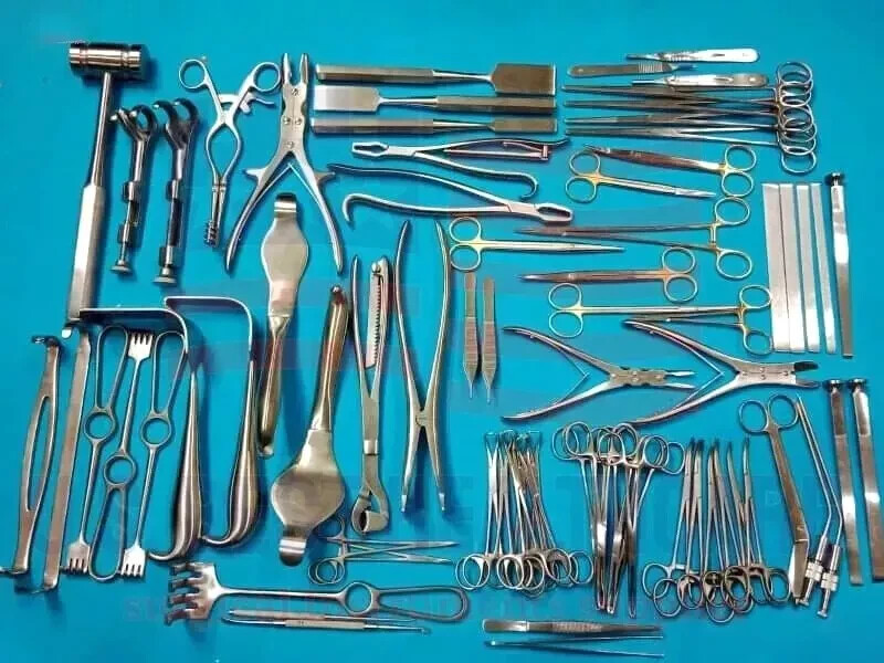New Basic Major Orthopedic Set Of 74 Pcs Set Surgical Orthopedic Instruments Set