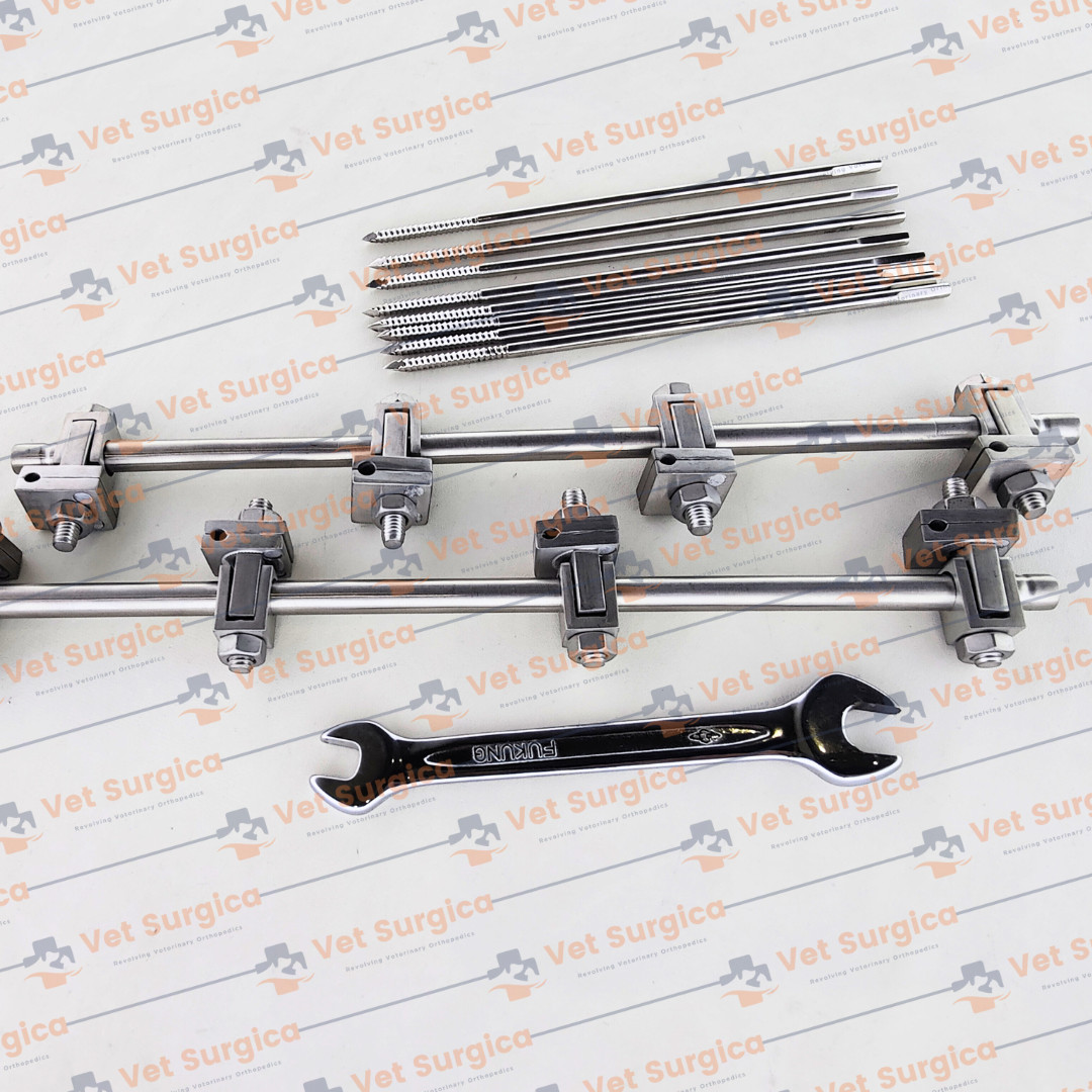 External Fixator A.O 3.5mm Mini Clamps & Pins Surgical Instrument Set