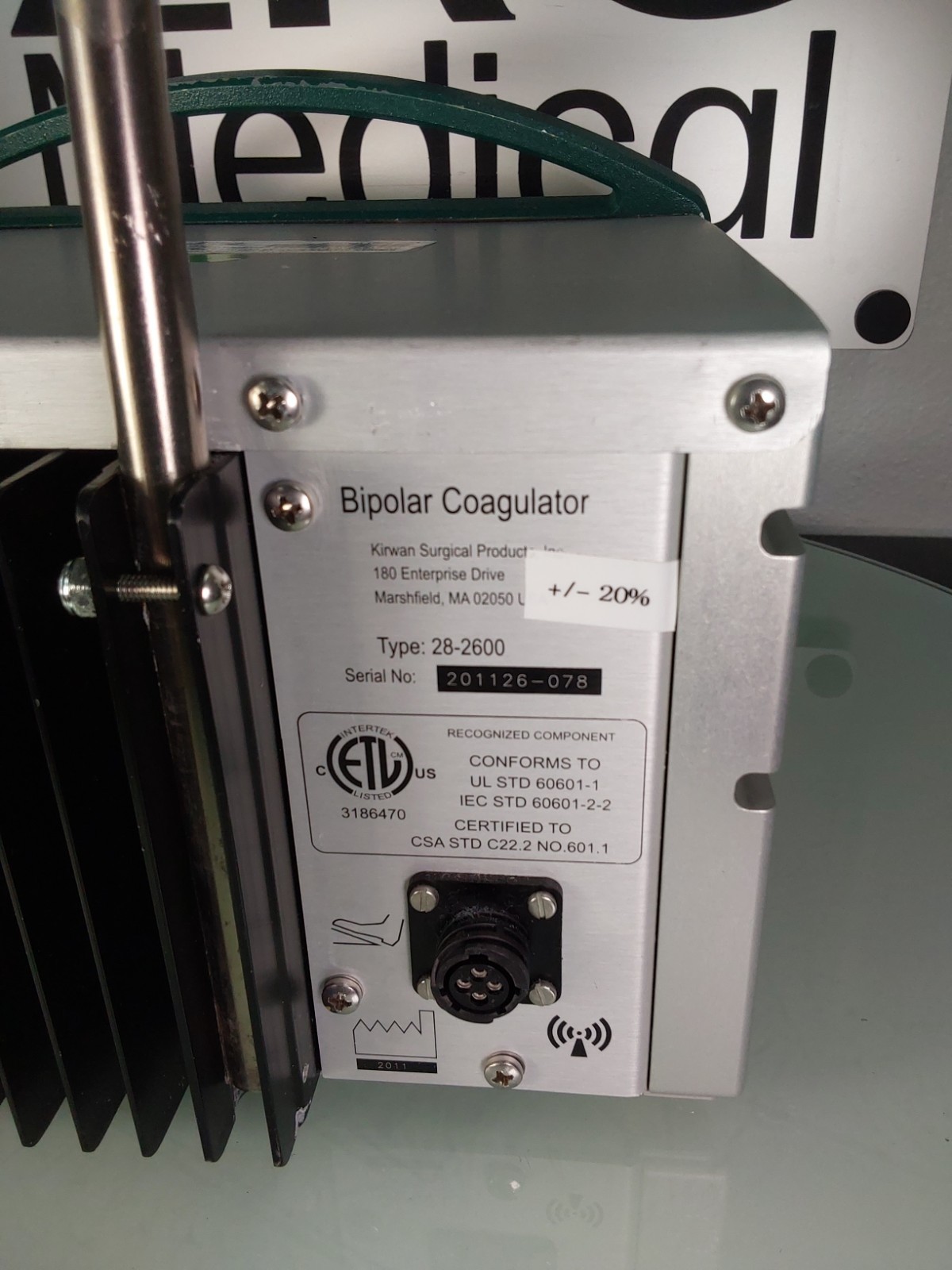 Kirwan AURA 28‑2600 Bipolar Coag.