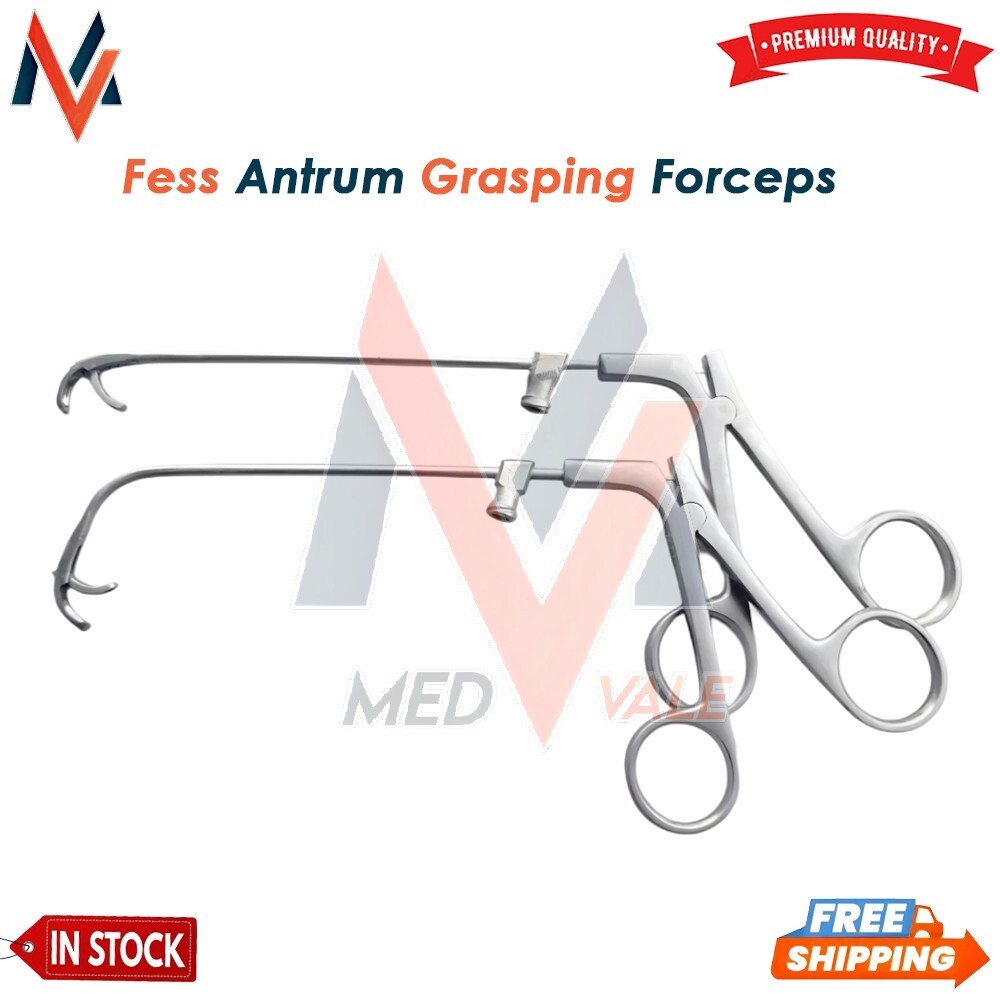 2 Sinus & Hypophysectomy Polyp Fess Antrum Grasping Forceps Ent Surgery