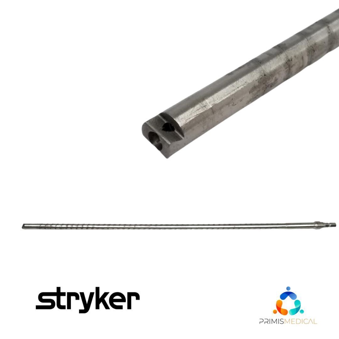 Stryker 0227-3000 8mm x 450mm Bixent Flexible Reamer Shaft Orthopedic 17-1/2″