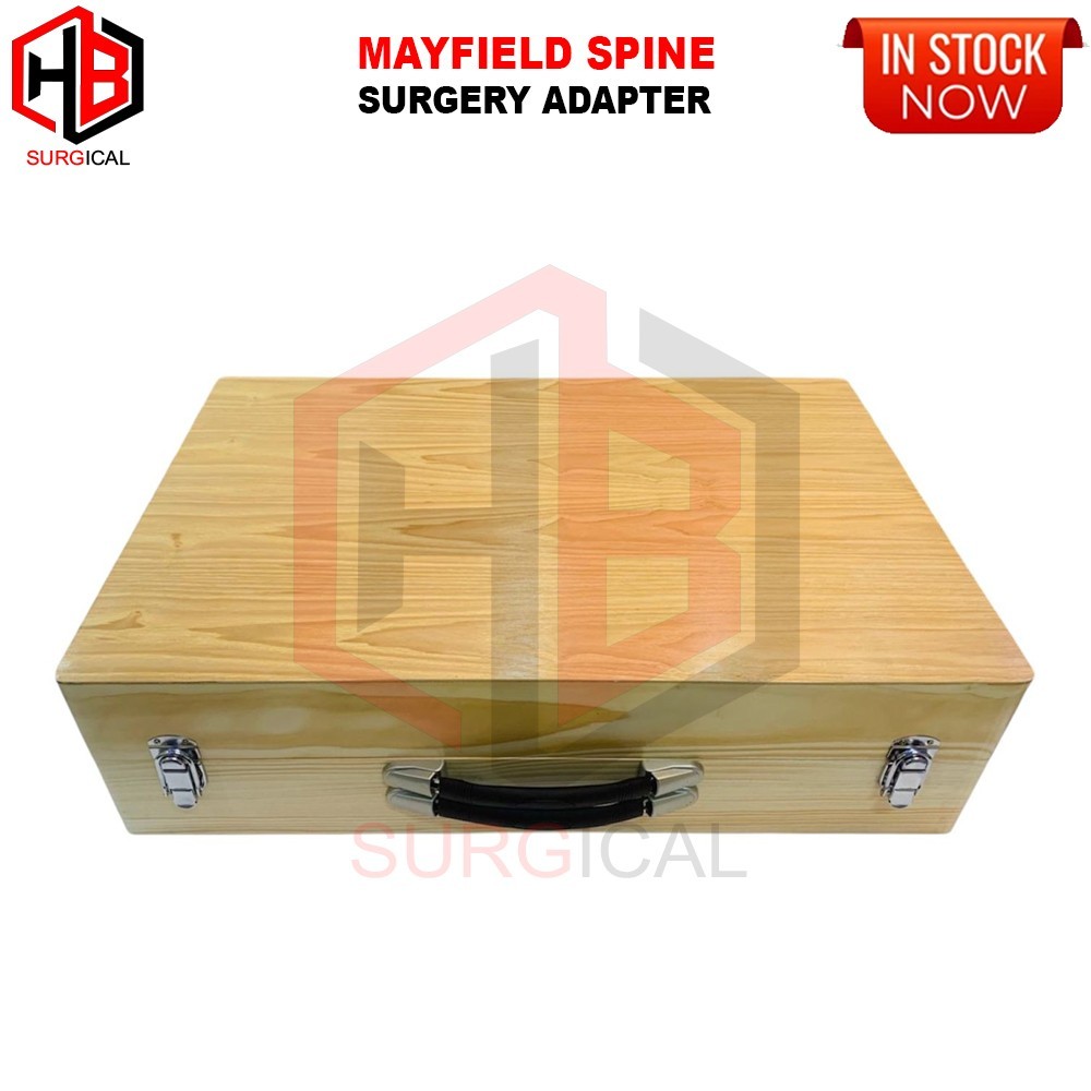 Mayfield Spine Surgery Table Adaptor with Skull Clamp Black Coating