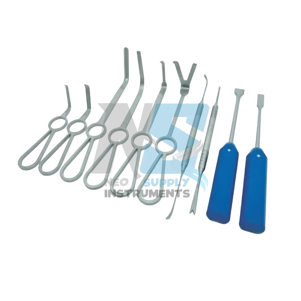 Set of 10 Pcs Minimally Invasive Orthognathic Surgery Instruments A+ Quality
