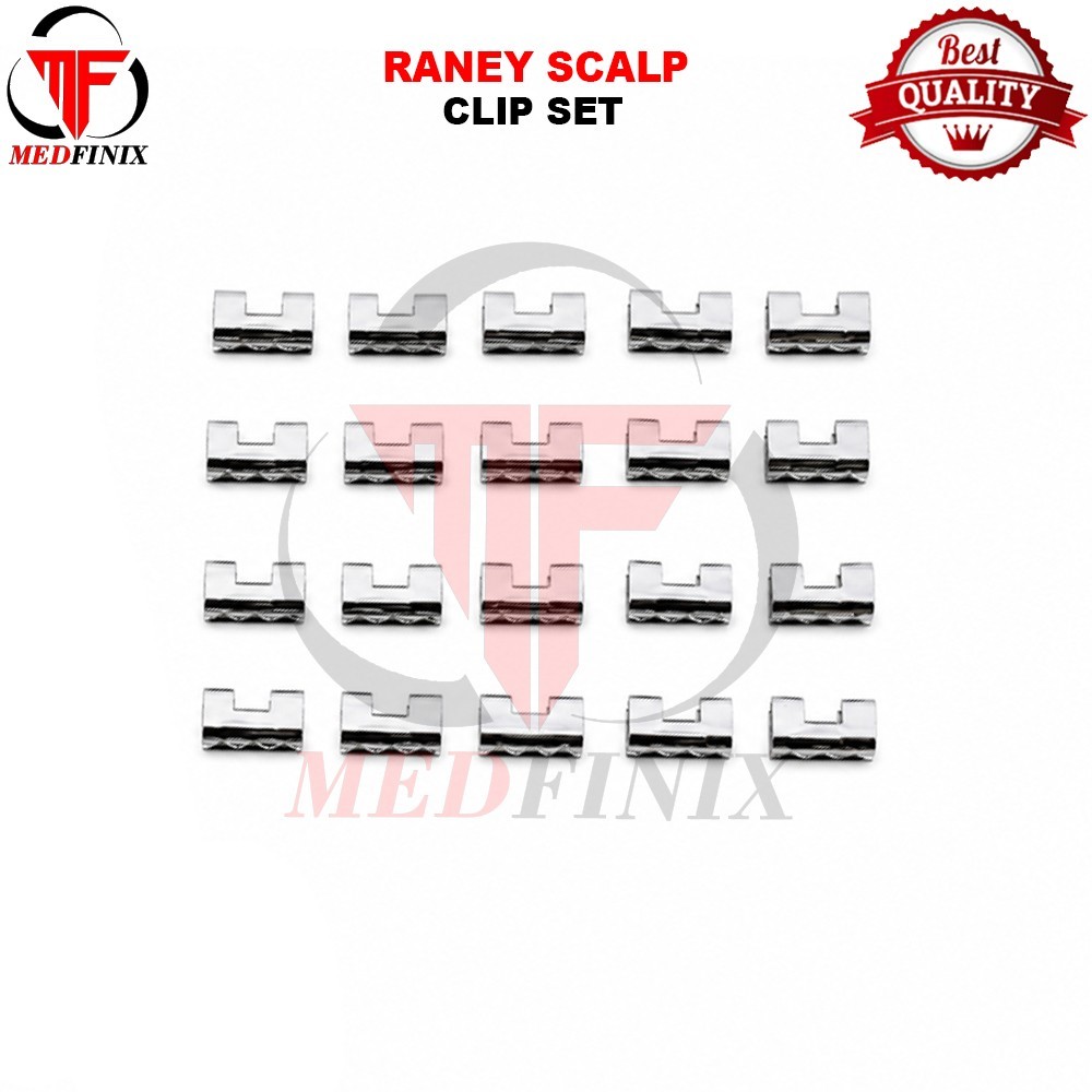 Raney Scalp Clip Applicator Plus 30 Pcs Clips Surgical & Orthopedic Instruments