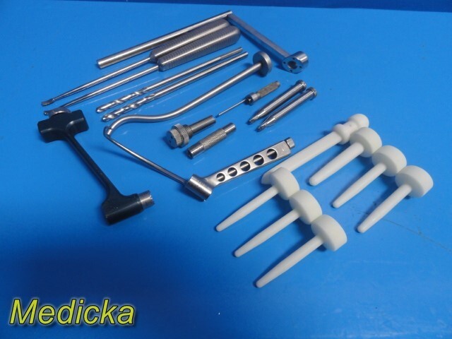 S&N Richards Acufex Rear Entry ACL Drill Guide Sys/Arthroplasty Instr Set ~32641