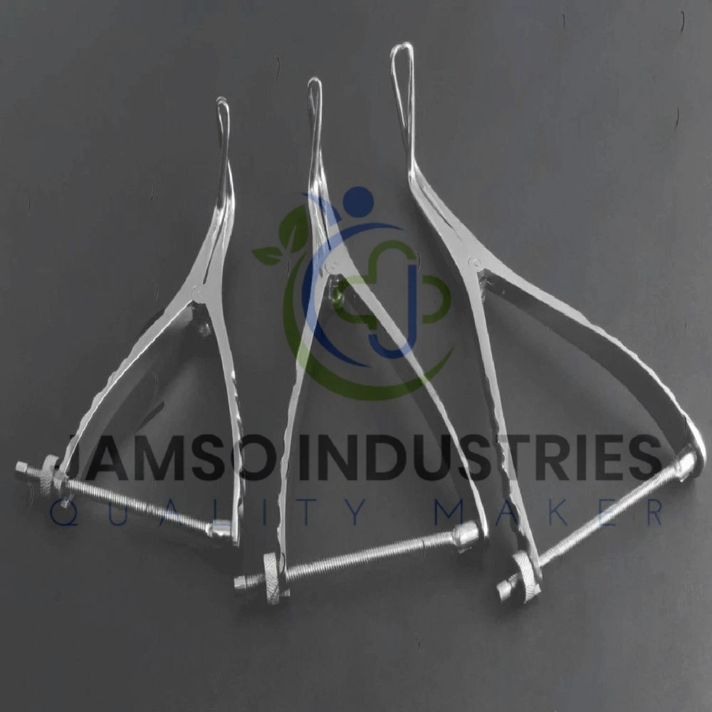 Stifle Distractors 3 Pcs Set with Spinlock 13cm,19cm,21cm Orthopedic Instruments