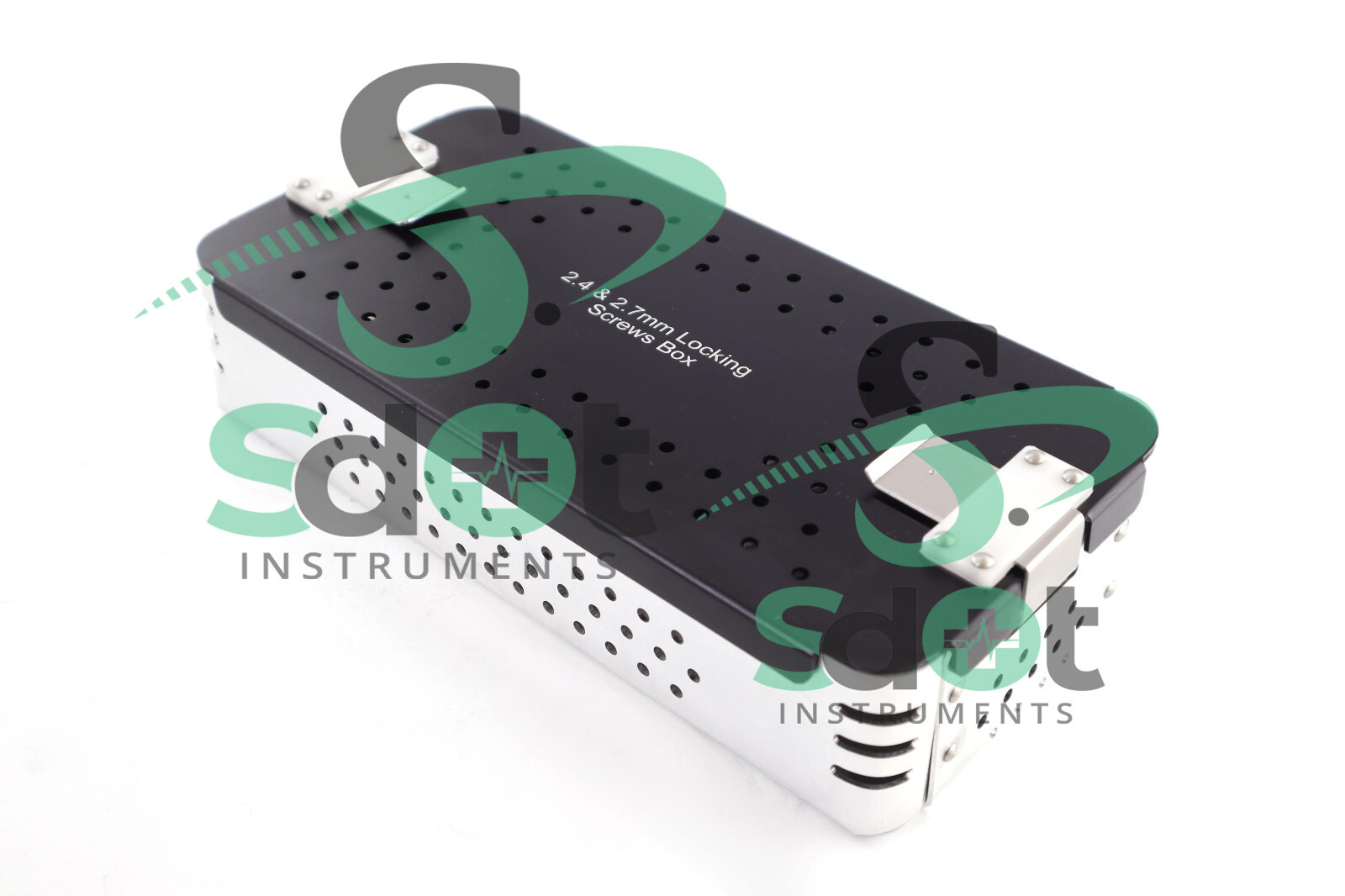 2.4mm & 2.7mm Locking Screws Box Rack, Sterilization Case Almunium By SdOt