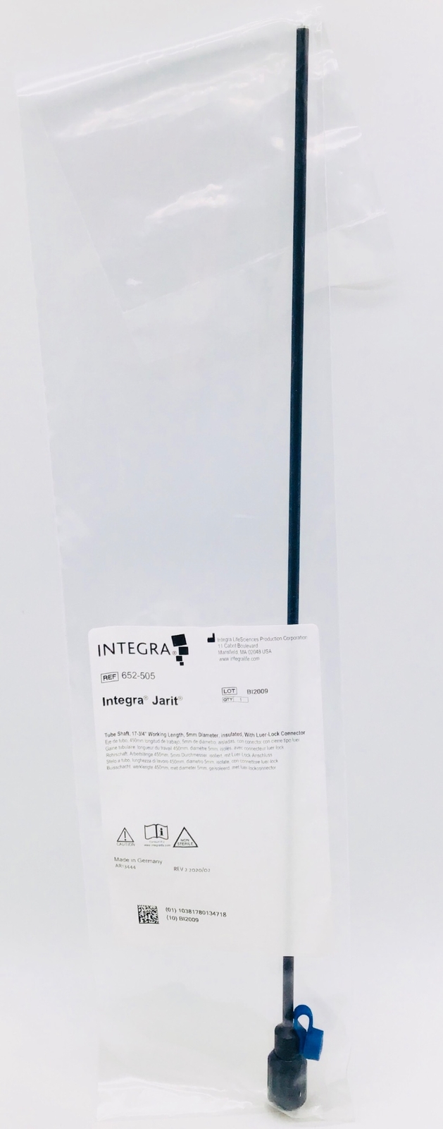 Integra Jarit 652-505 Tube Shaft Insert – NEW