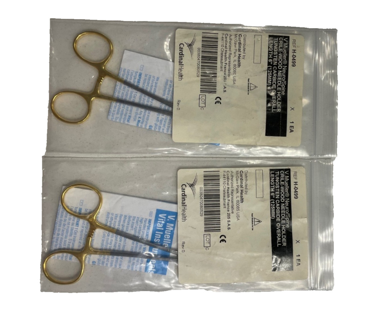 Cardinal Health V. Mueller Neuro/Spine Crile-Wood Needle Holder