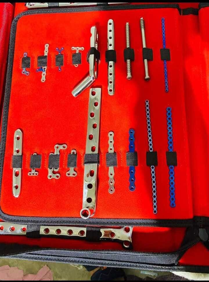 orthopedic plate kit bones