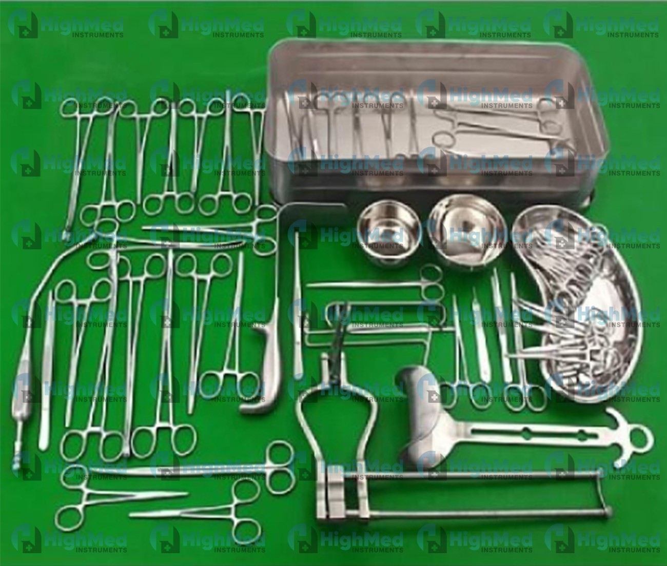 59 Pcs Cesarean Surgical Instrument Set –OB GYN C-Section Kit with Sterilization