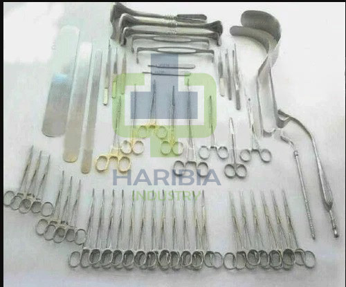 Laparotomy Surgical Instruments Set Of 104 Pcs high Quality