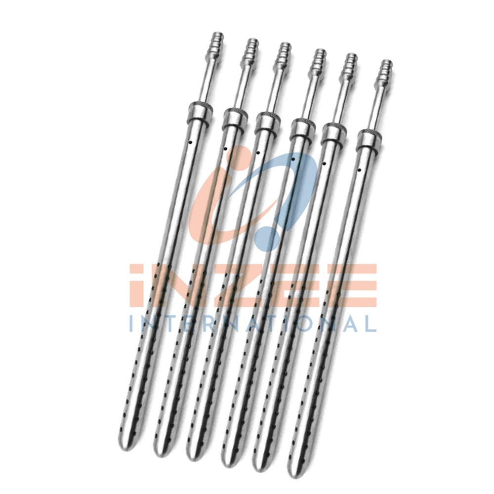 6 PCS Poole Suction Tube 30 Fr. Straight Tip 9.25″ Width 10mm Surgical Instrumen