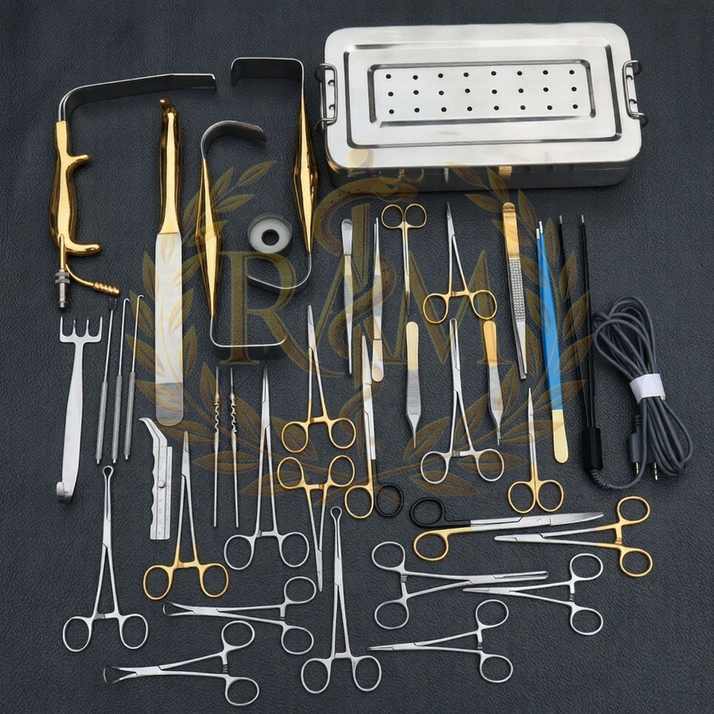 Tebbetts Breast Surgery Instruments Breast Augmentation Set of 43 Pcs