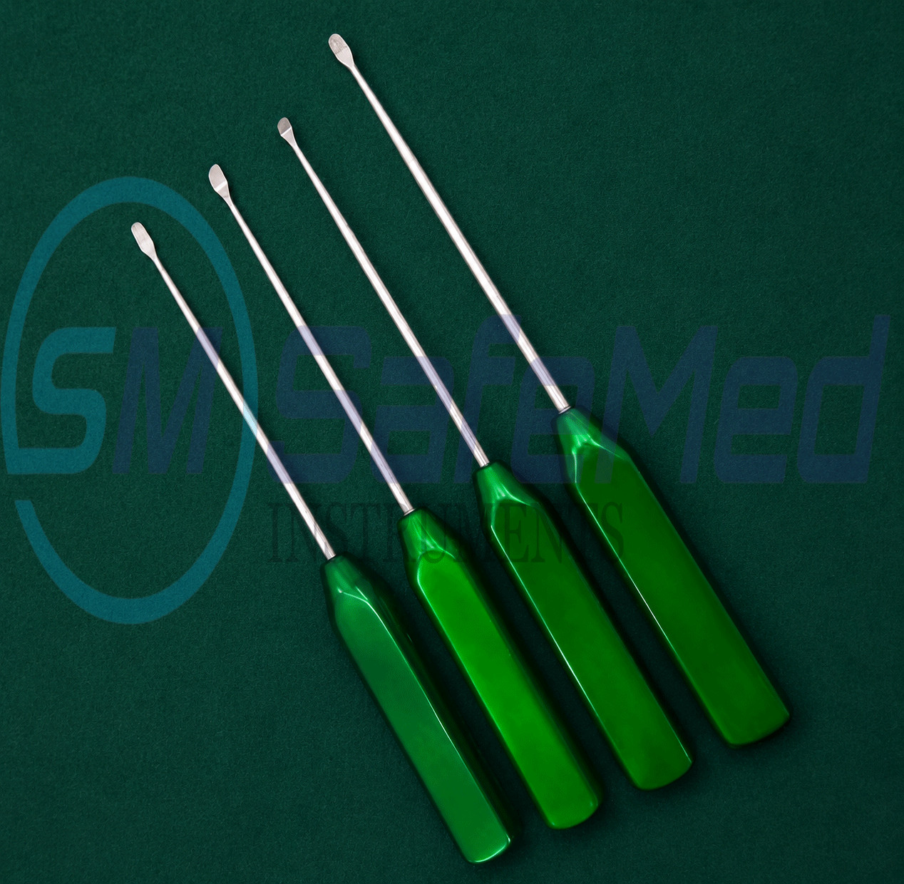 ACL PCL Knee Arthroscopy Bone Rasp Set of 4 Pcs Arthroscopy Instruments