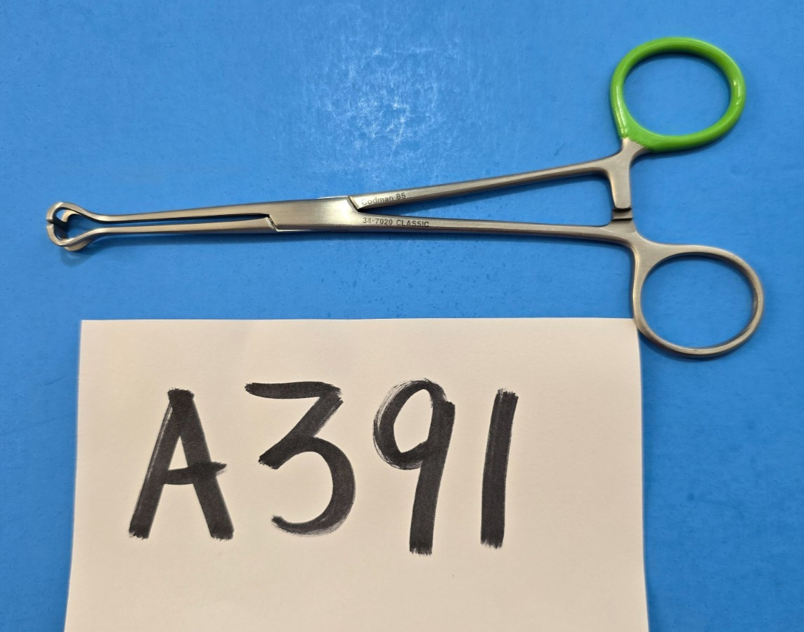 CODMAN 34-7020 Surgical Babcock Tissue Forceps 6.25″