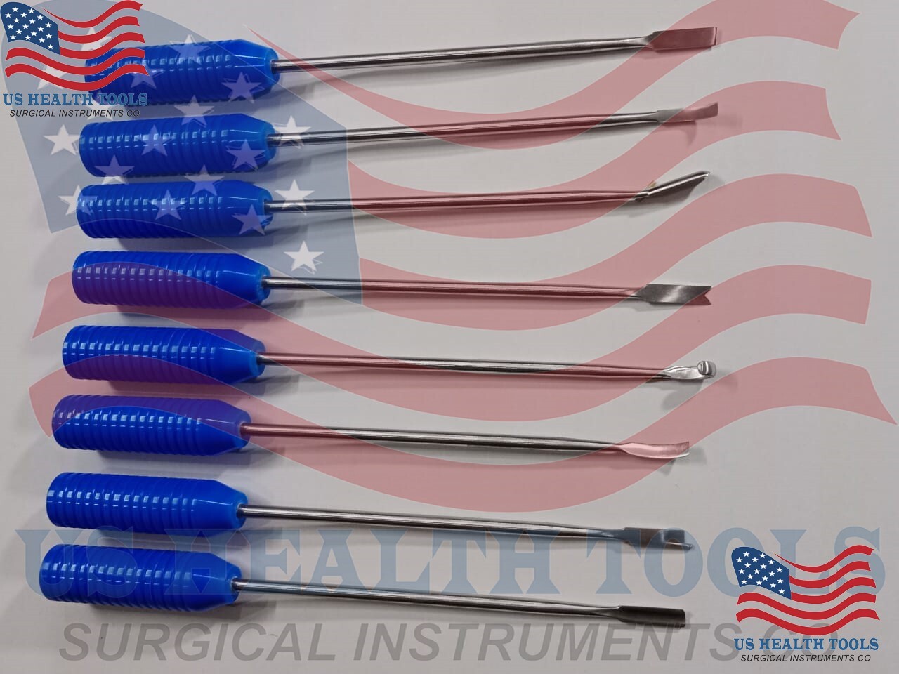 8 Pcs Set Coment Retractor Hip Surgery Orthopedic Instruments Set Best Quality