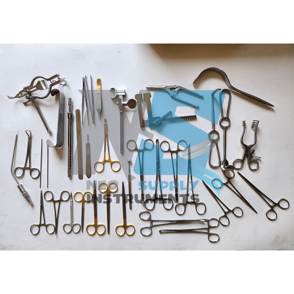 Basic Pediatric Surgery Set Of 45 Pieces Surgical Instruments-Best Quality