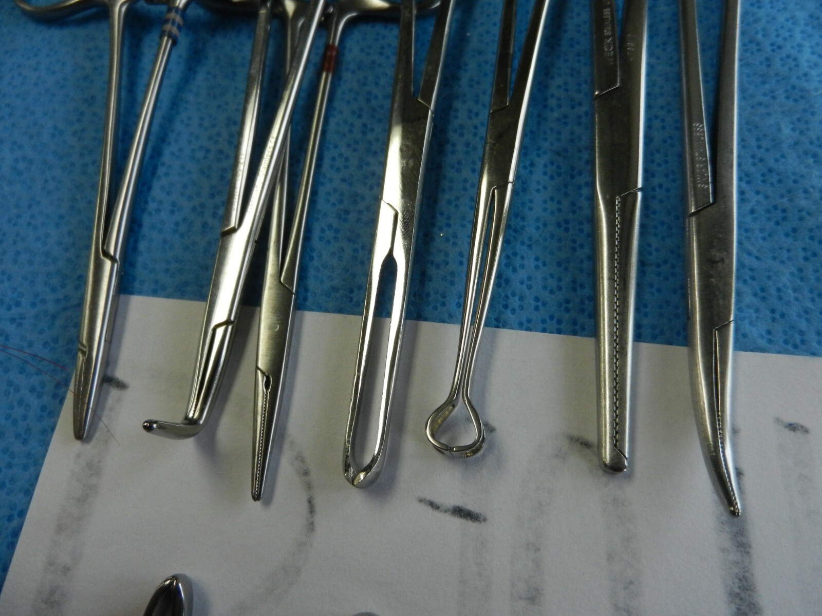 D7091 Jarit V. Mueller Pilling Weck Surgical Forceps Lot of 15 12-28cm