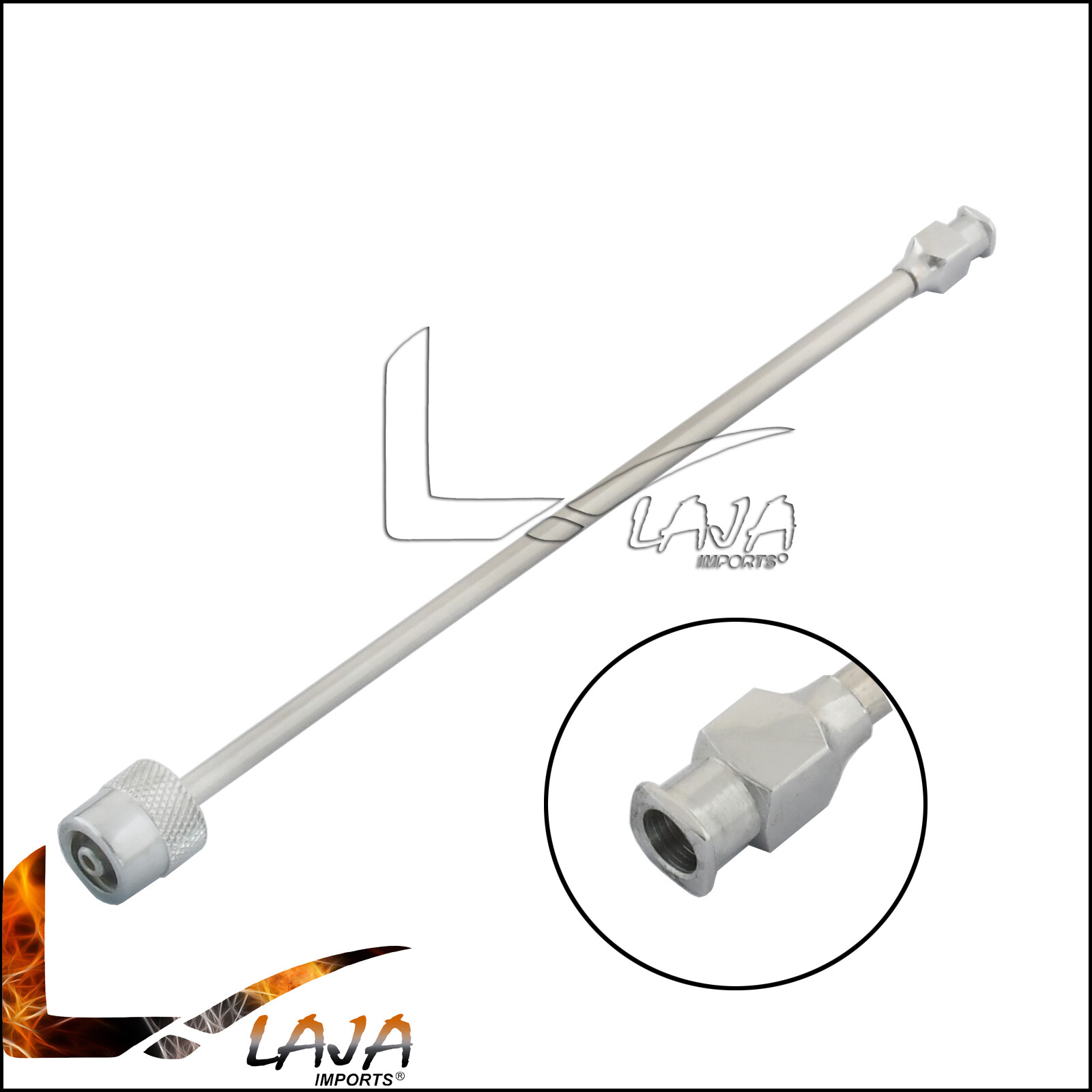 Needle Extender, 6″ (15.2 cm), Cervical Block, Luer Lock Stainless Steel DS-1372