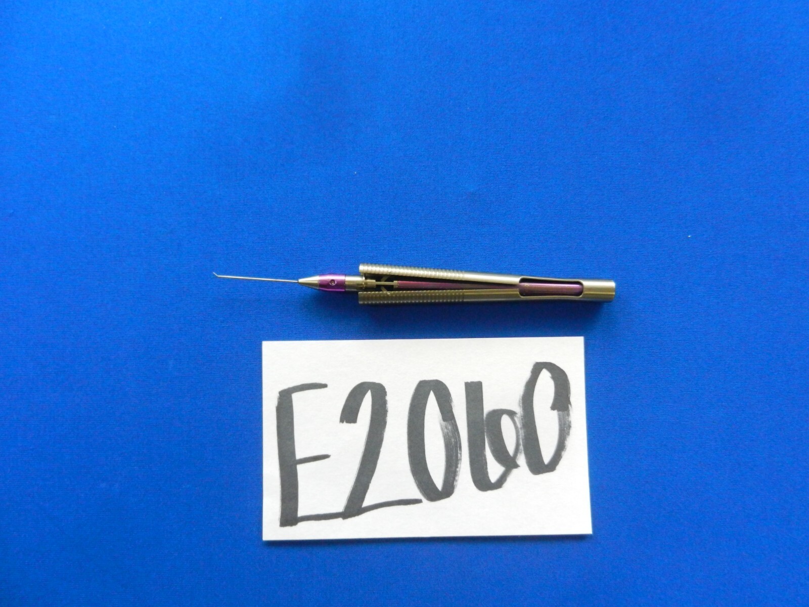 E2060 Synergetics 09.04.25 Tano Asymmetrical Micro Forceps