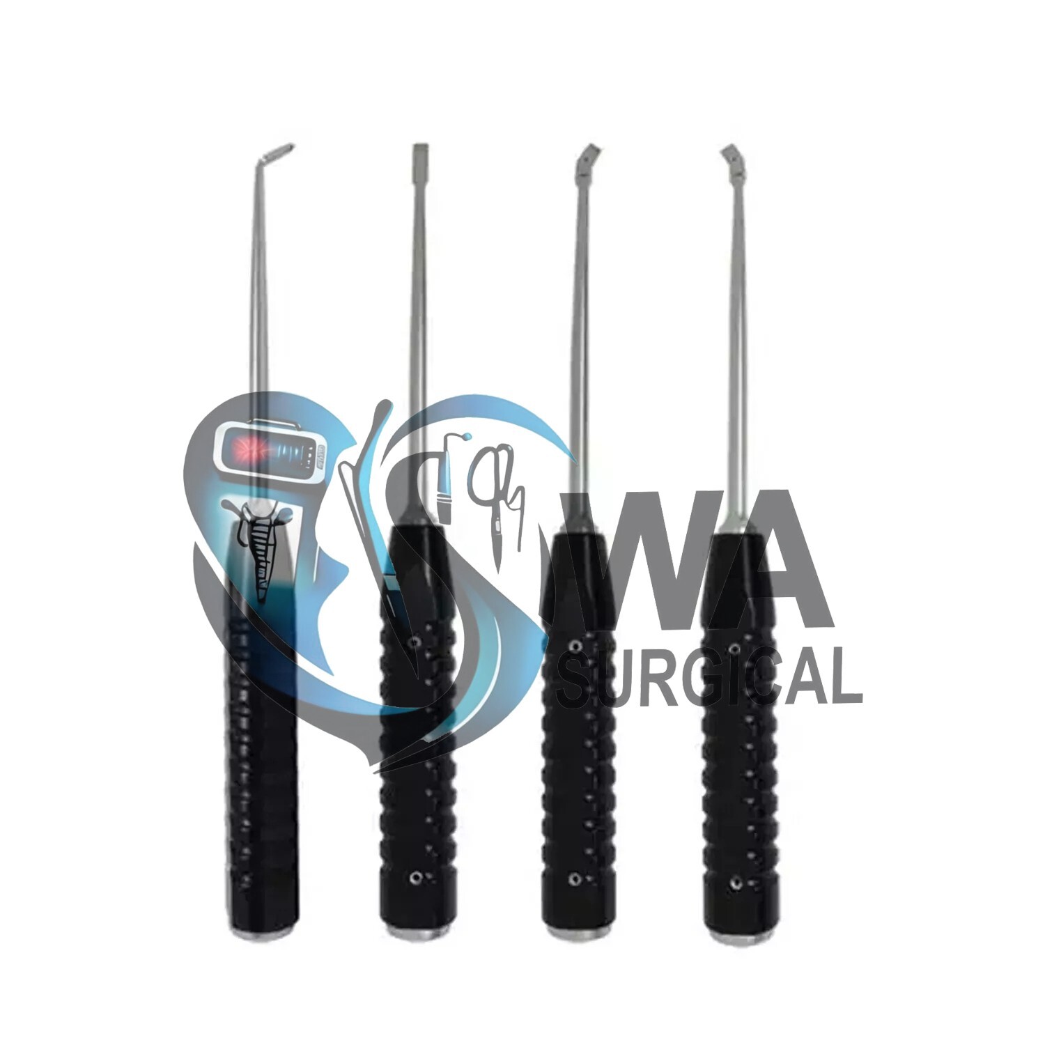 Cement Retractor Hip 4PCS Set Surgical Orthopedic Instruments Set,