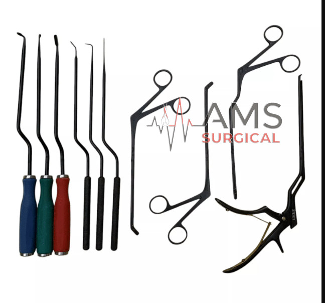 Posterior Lumbar minimally Invasive Set Of 10 PCs Spine orthopedic Instruments
