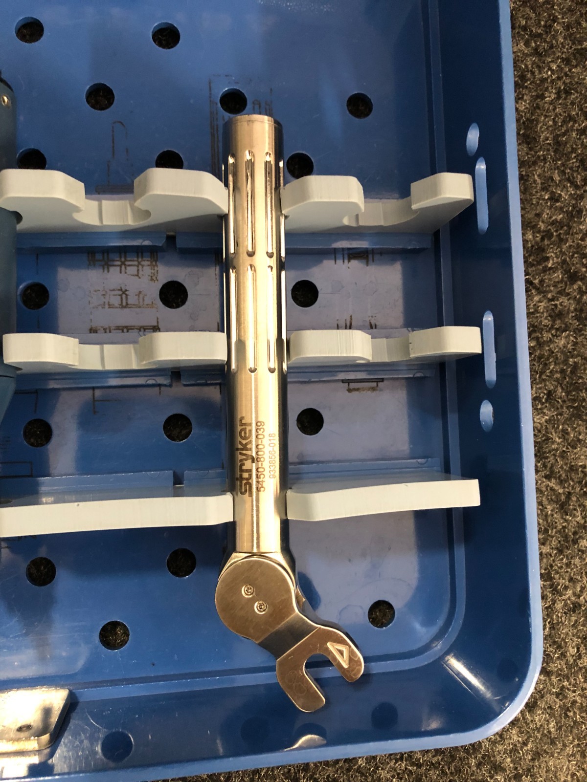Stryker Sonopet Ultrasonic Aspirator, Angled Hand Piece, Torque Wrench