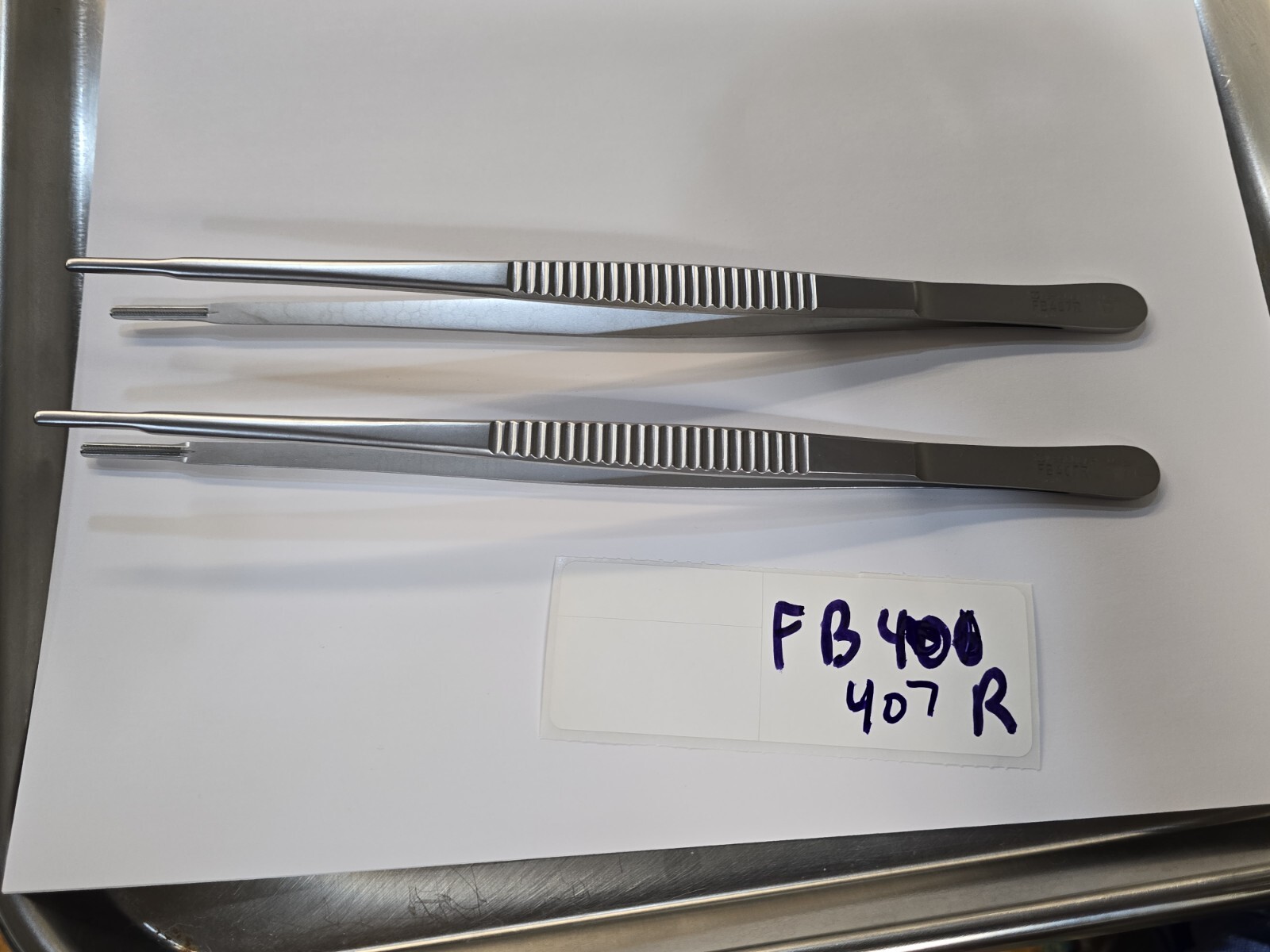 Aesculap FB407R DeBakey ATRAUMATIC Forceps 9.5 in Nice Condition Per Unit Priced