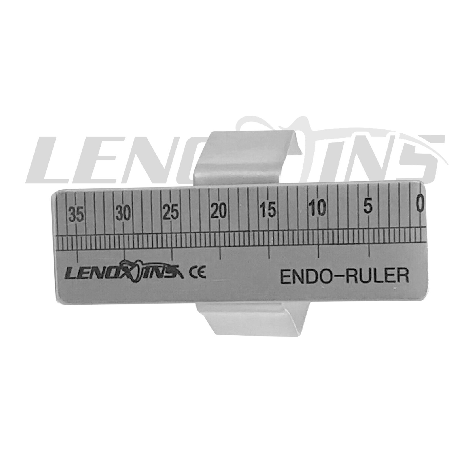 5x Endo Finger Ruler-Measuring Scale, Stainless Steel Dental Instruments,