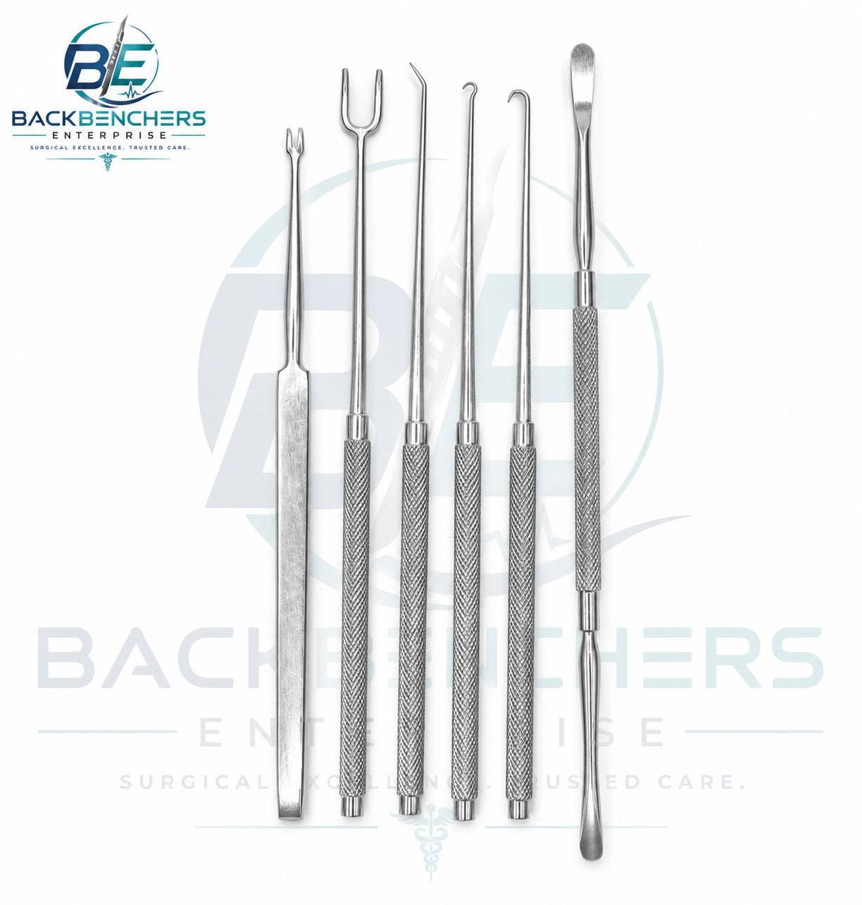 Nasal Rasp Plastic Surgery Nasal Rhinoplasty Surgical Instruments Set Of 6