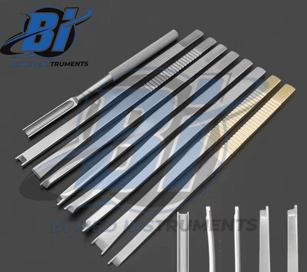Rhinoplasty Surgery Set Osteotomy Chisels Instruments Set Of 9 Pcs