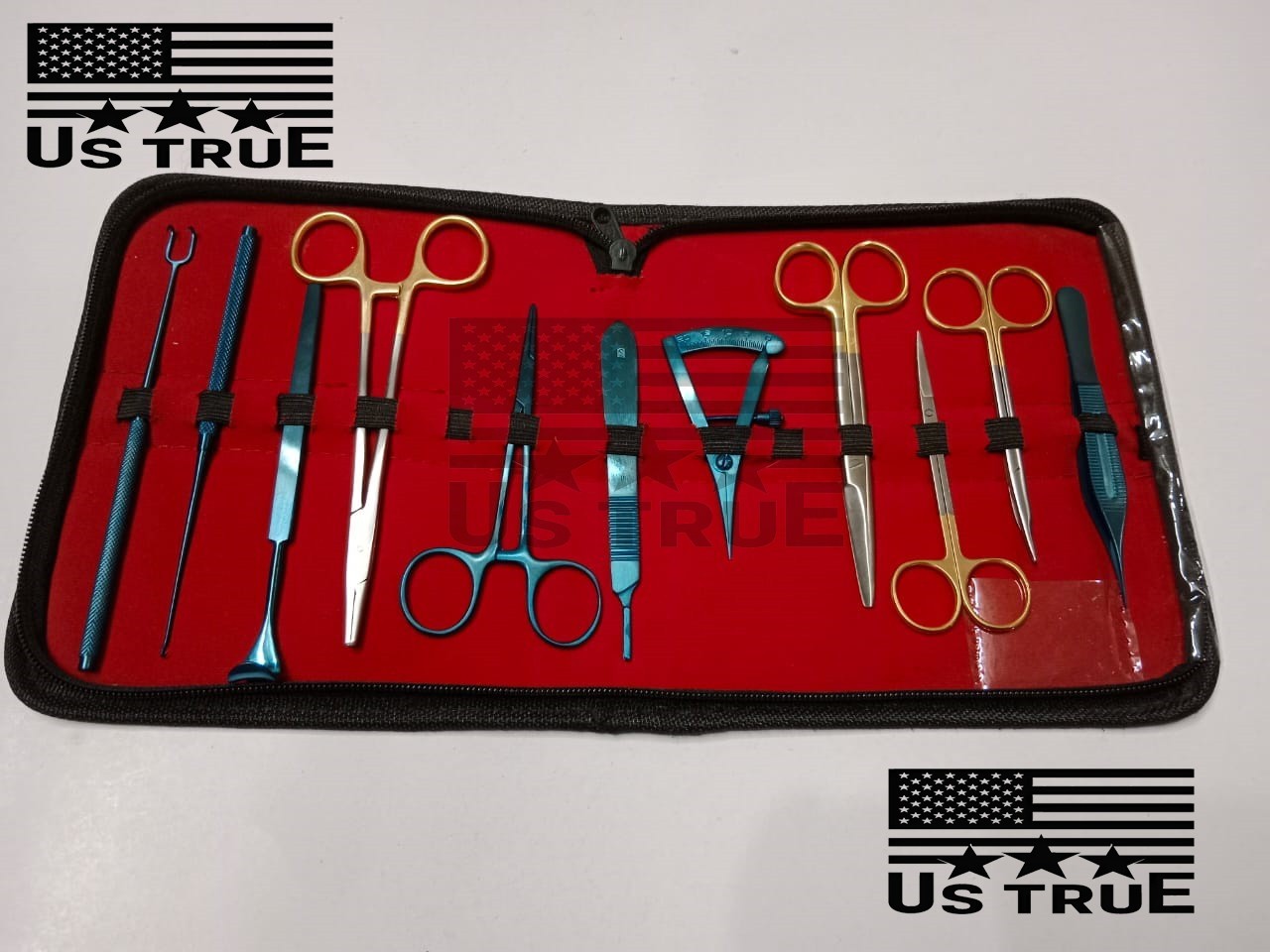 Blepharoplasty Kit,Plastic Surgery High Quality Instruments Kit Set of 11 PCs