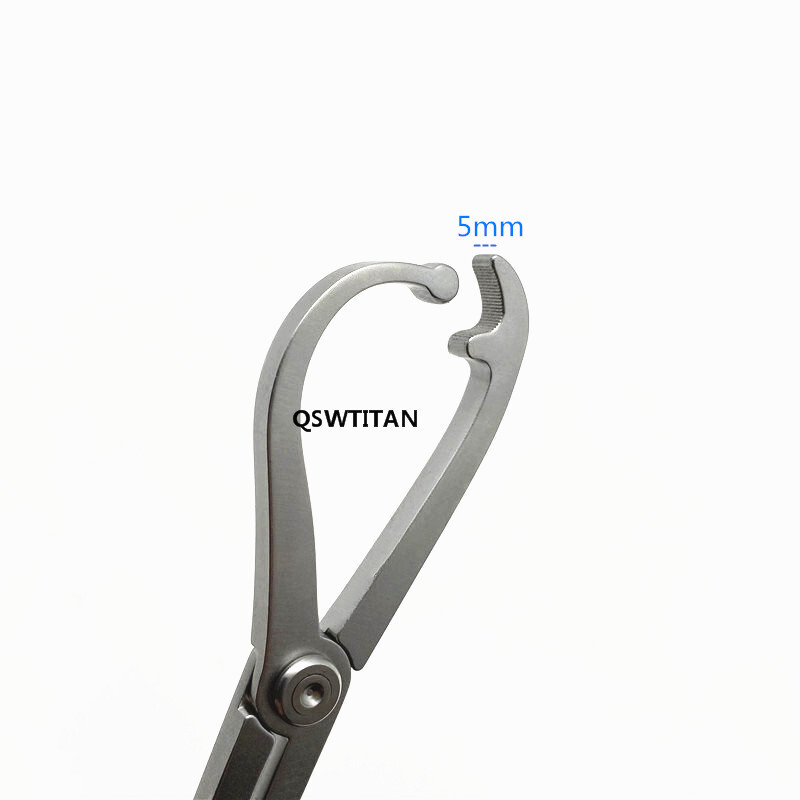Self-locking plate holding forceps bone holding Pliers serrated jaw soft ratchet