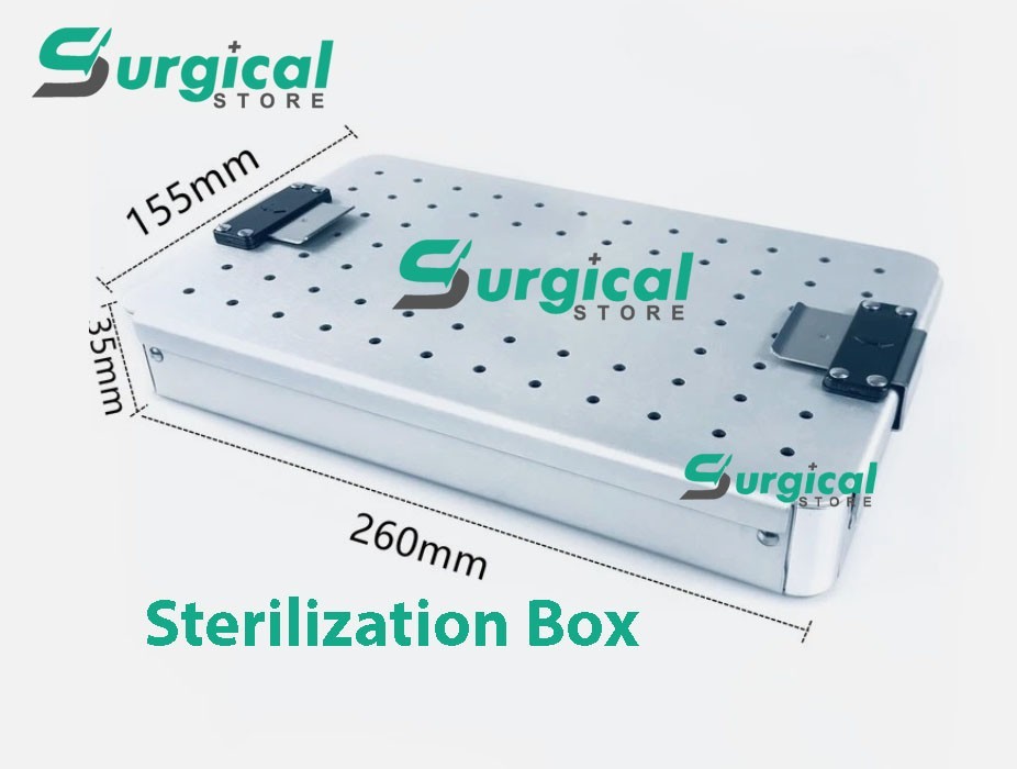 Aluminium alloy sterilization tray case surgical instrument Sterilize tray Surgi