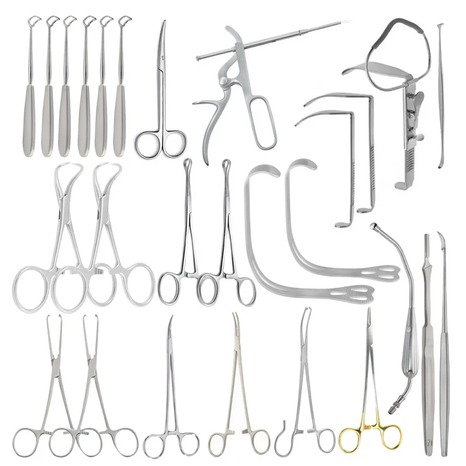Tonsil Adenoid Set of 25Pcs Remove Tonsils and Adenoids Tonsillectomy Set